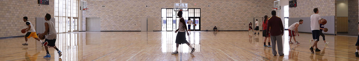 Basketball gym